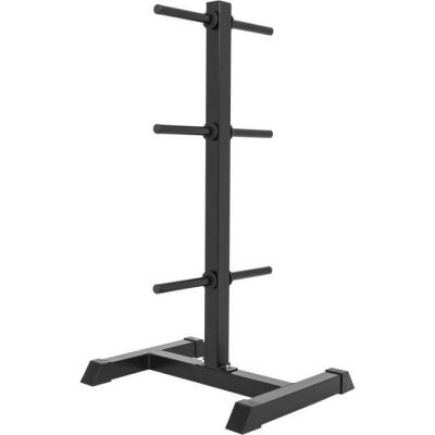 GORILLA SPORTS Rack de rangement pour poids disques - noir 30/31mm