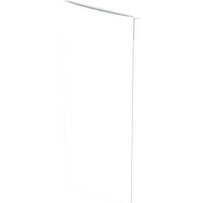 CARRERA Radiateur &agrave; inertie vertical bomb&eacute; en fonte et verre blanc - 1500W