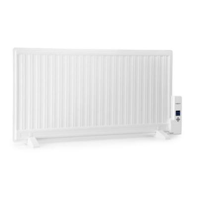 ONECONCEPT  - Wallander Radiateur &agrave; bain d'huile ultraplat 1000W thermostat - blanc