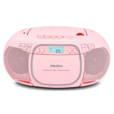MEDION Radio CD -  - FM - 2x22W RMS - Rose 