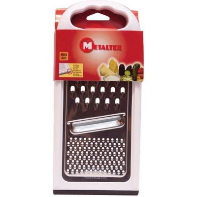 METALTEX  universalhobel inox mit gummilippe griff/rahmen abs