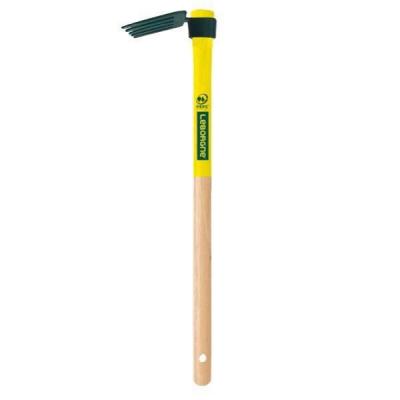 LEBORGNE R&acirc;teau 5 dents compact mche bois 50cm 