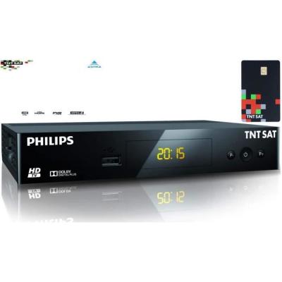 HDME R&eacute;cepteur Satellite - PHILIPS - DSR 3231T - HD - TNTSAT - Noir