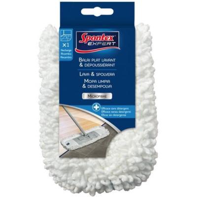SPONTEX EXPERT Recharge pour balai lavant et d&eacute;poussiant