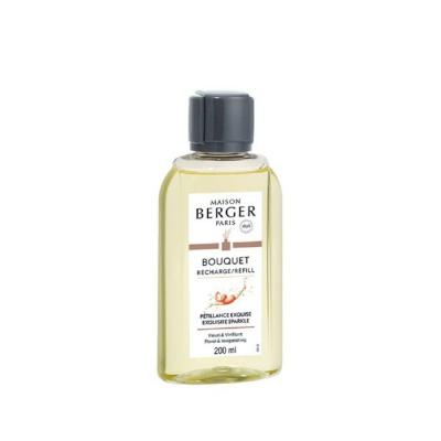 MAISON BERGER Recharge bouquet P&eacute;tillance Exquise 200ml Blanc 