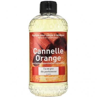 LAMPE DU PARFUMEUR  recharge p/lampe 500ml cannelle orange