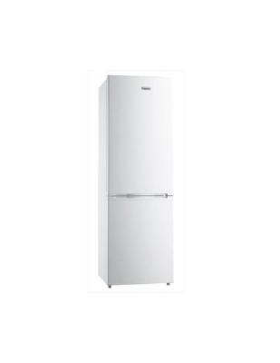 FRIGELUX R&eacute;frig&eacute;rateur combin&eacute; 304L net - Classe E - Cong&eacute;lateur, 3 clayettes verre, Blanc RC310BE
