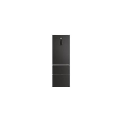 HAIER R&eacute;frig&eacute;rateur combin&eacute;  HTW5618DNPT 3D 60 Series 5 360 L Noir Inox fonc&eacute;