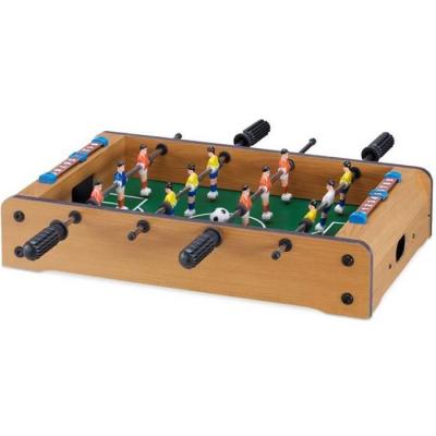 RELAXDAYS  Baby-foot mini babyfoot de table enfants adulte jeu de table soccer de voyage HxlxP: 11 x 51 x 50cm vert brun 
