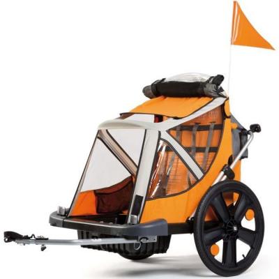 BELLELLI Remorque Enfant B-Travel Orange / Blanc Modulable 