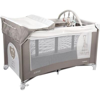  RENOLUX Lit parapluie Optic Z - Sophie la Girafe So Chic