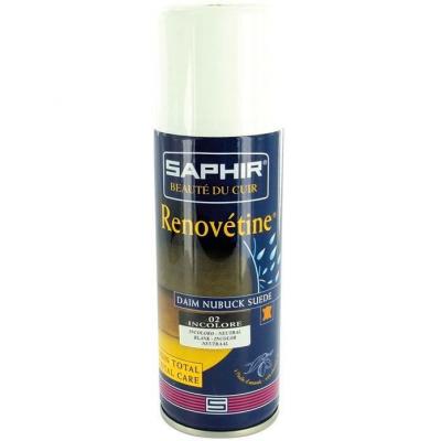 SAPHIR Renov&eacute;tine entretien daim nubuck 200ml marron clair 