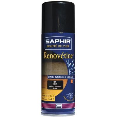SAPHIR Renov&eacute;tine entretien daim nubuck 200ml noir 