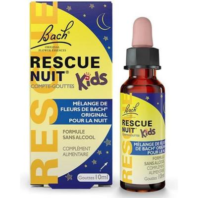 RESCUE FLEURS DE BACH  nuit Kids gouttes 10ml