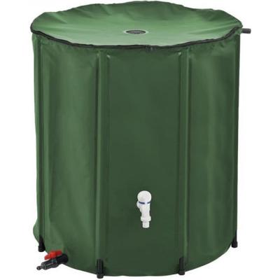 LINXOR R&eacute;servoir souple, r&eacute;cup&eacute;rateur d'eau de pluie pliable - 200 L - Vert