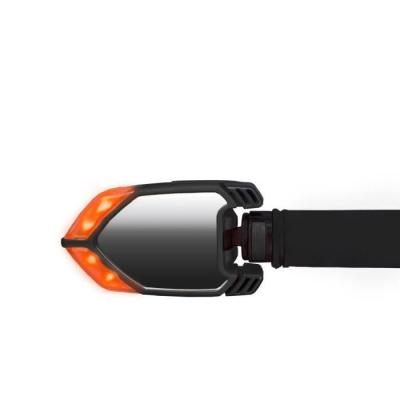 VISAIA BIKE QL&Iuml;R, paire de r&eacute;troviseur-clignotant pour v&eacute;lo et trottinette