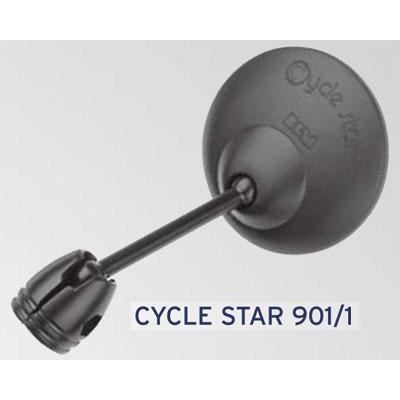 BUSCH & MULLER Busch&muller Cycle Star Round With Short Universal Fixation Noir