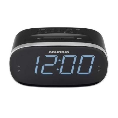 GRUNDIG Radio r&eacute;veil  SONOCLOCK3100 - FM - LCD blanc - Port USB