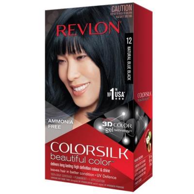 REVLON  Colorsilk Beautiful 3D N&deg;12 Noir Bleut&eacute; Naturel