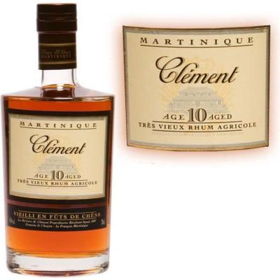 CLEMENT RHUM Cl&eacute;ment Rhum Vieux Agricole 10 Ans 42% Vol. 0,7l en bo&icirc;te cadeau