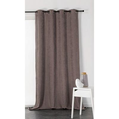 Rideau Alaska isolant et 100 % occultant Taupe 140 x 260 cm - Taupe