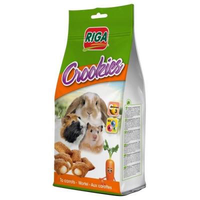 Friandises Crookies Aux Carottes - 50 G - Pour Rongeur
