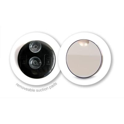 RIO  10x Magnifying Mirror miroir grossissant &agrave; ventouse 1 pcs