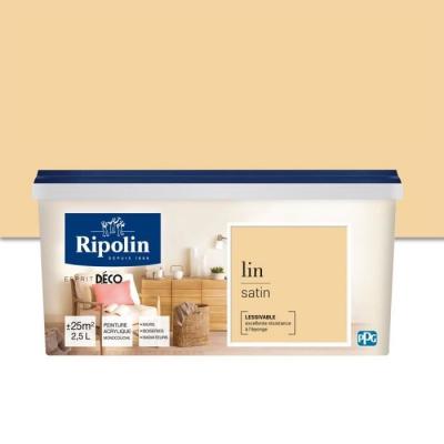 RIPOLIN  ESPRIT DECO MULTI SUPPORTS LIN  satin  2,5L