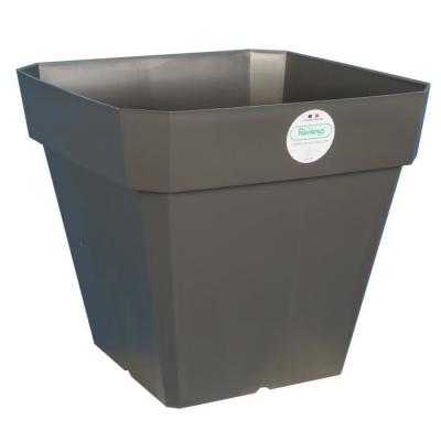 RIVIERA  Pot &agrave; Soleilla Carr&eacute;, 50cm Diam&egrave;tre, Gris