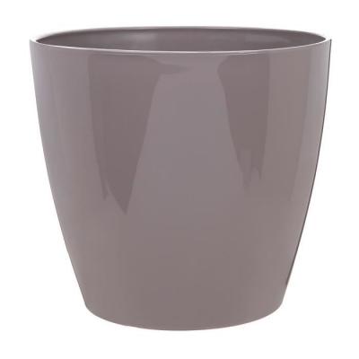 RIVIERA Bac &agrave; r&eacute;serve d'eau Eva New diam&egrave;tre 31 cm coloris taupe .