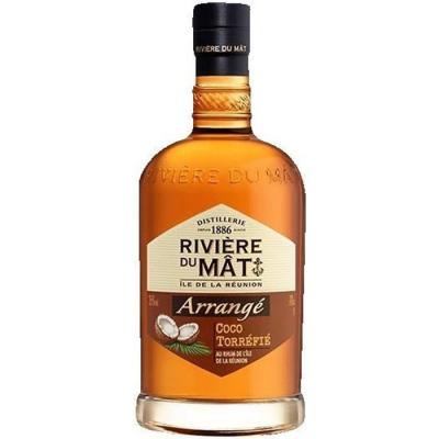 RIVIERE DU MAT Rhum Arrang&eacute; Coco Torr&eacute;fi&eacute;  - La Bouteille De 70cl
