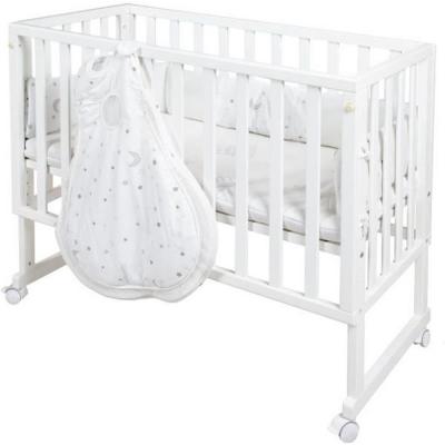 ROBA  Berceau Cododo ""safe asleep&reg;"" 3 en 1 + &Eacute;quipement ""Sternenzauber"" - Blanc