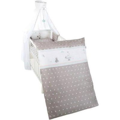 ROBA Parure de lit b&eacute;b&eacute;, ciel de lit et tour de lit indian bear