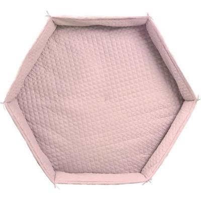 ROBA  Tapis de Parc Doux avec Bords "" Style"" Hexagonal - Rose-mauve