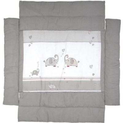 ROBA  Tapis de Parc Universel ""Jumbotwins"" 100 x 100 cm - Gris