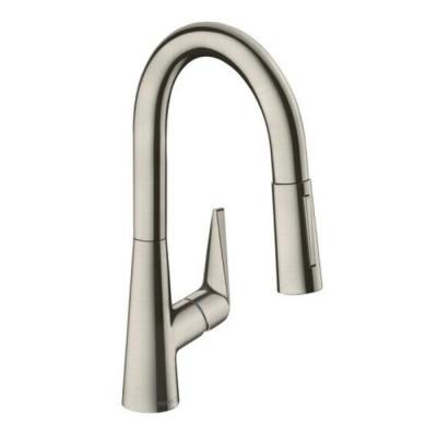 HANSGROHE Cuisine avec douchette extractible talis m51 2 jets sbox , aspect acier inox