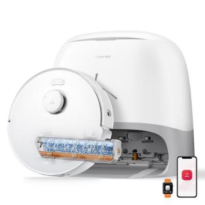 ROBOROCK  Qrevo Curv 2 Flow Aspirateur robot avec serpilli&egrave;re &agrave; rouleau