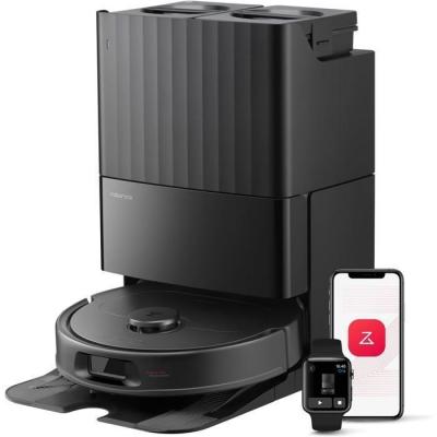 ROBOROCK Aspirateur robot  QV 35S avec base multifonction, aspiration 10 000 Pa et balai relevable