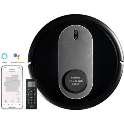 TAURUS  - Robot aspirateur Homeland Laser - Noir