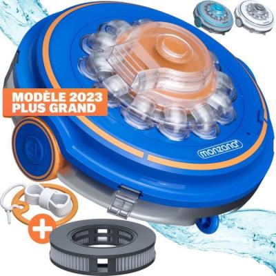 MONZANA&REG; Robot de piscine automatique Poolboy600 bleu sans fil