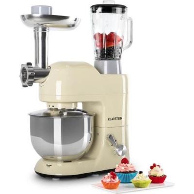 KLARSTEIN Lucia Morena Robot de cuisine P&eacute;trin Mixeur 