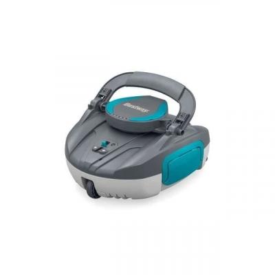 BESTWAY Robot aspirateur -  - Cristal - Rechargeable et autonome - 10m&sup2; 