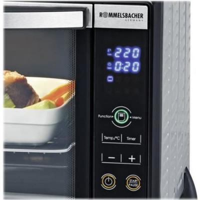 ROMMELSBACHER  bge 1580 e micro-ondes grill comptoir 30l 1580w noir, acier inoxydable micro-onde