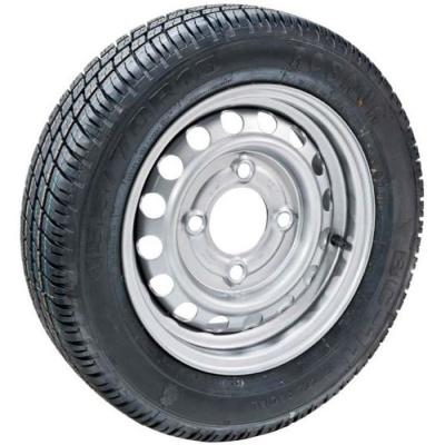 MAITRE EQUIPEMENT Maxter - Roue Remorque 155/70X13 - 4TR130 - Jante Positive 20 mm