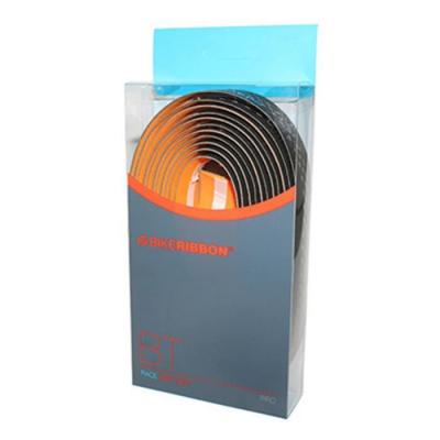 BIKE RIBBON Ruban de guidon v&eacute;lo BikeRibbon Drop noir/orange