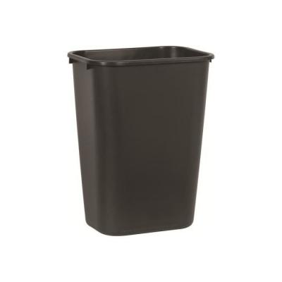 RUBBERMAID  Commercial Products Rectangulaire corbeille noire