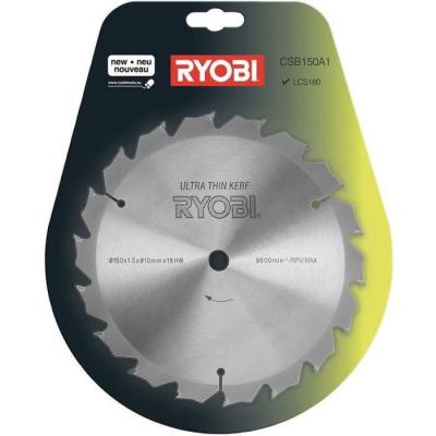 RYOBI Lame ultra fine  pour scie circulaire RWSL1801M OnePlus CSB150A1