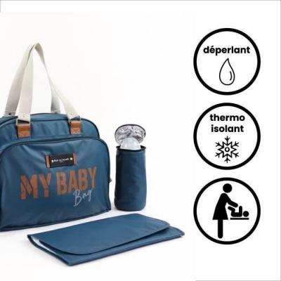  Sac A Langer Baby On Board Simply Babybag - Bleu Oc&eacute;an