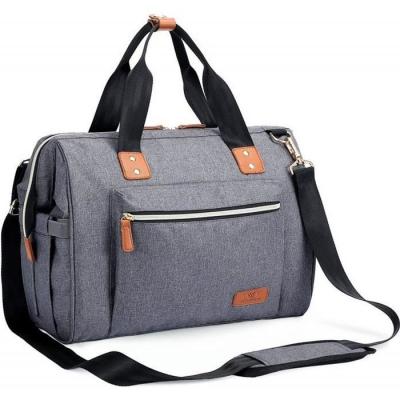  Sac &Agrave; Langer Grande Bandouli&egrave;re Multifonctionnel B&eacute;b&eacute; - Welavila - Quotidien - Gris - Femme 