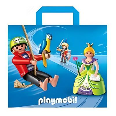 Sac de courses r&eacute;utilisable playmobil 50 x 40 cm - cabas shopping
